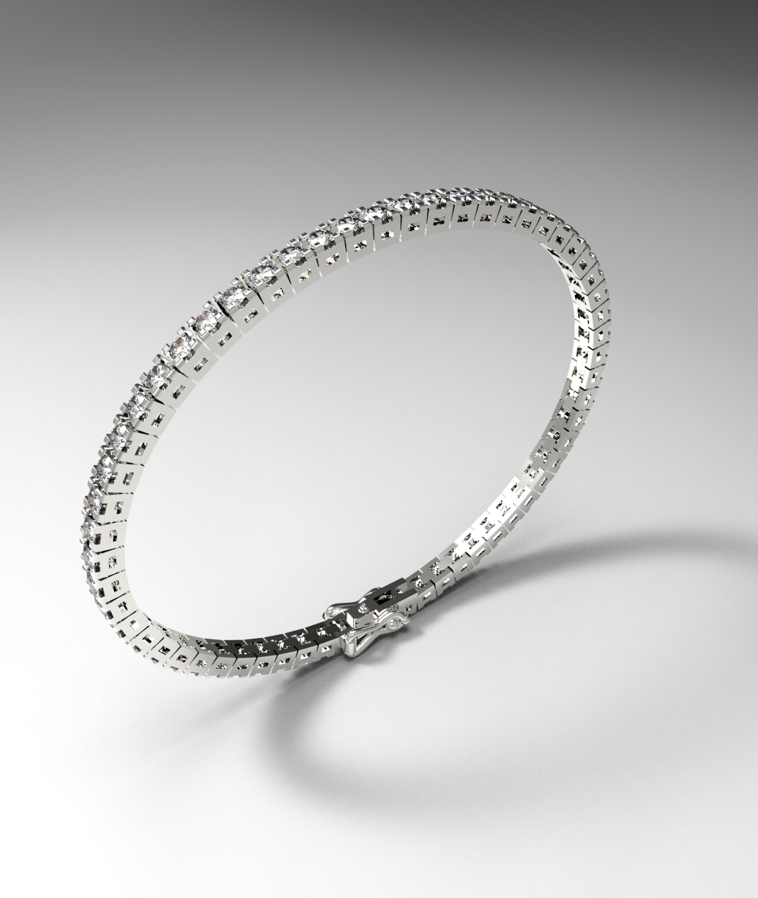 Bracciale Tennis Quadro