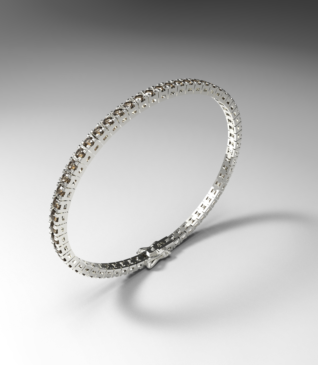 Bracciale Quadro Brown