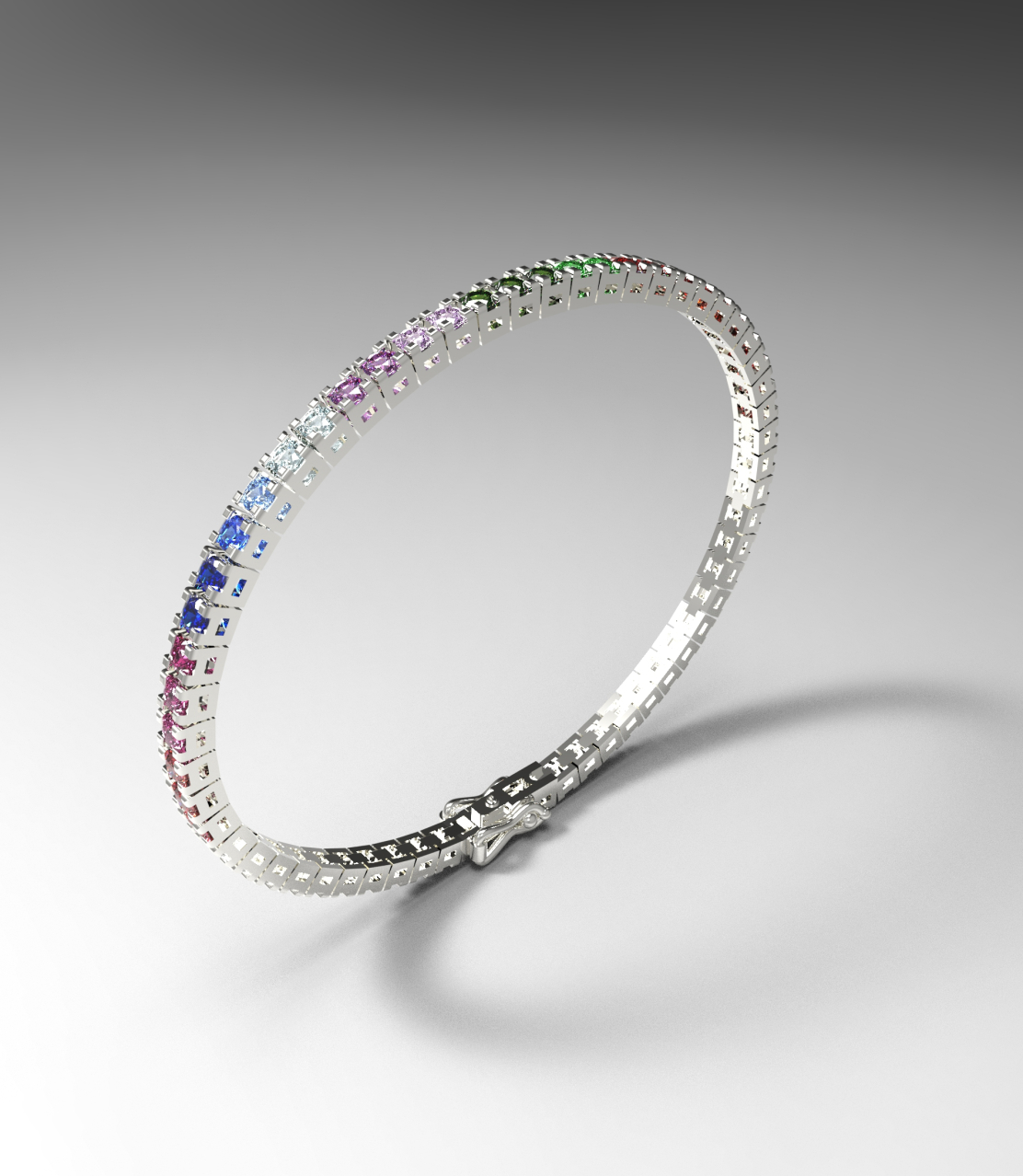 Bracciale Quadro Rainbow